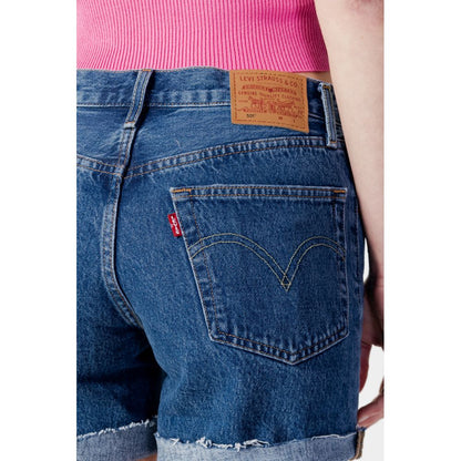 Levi's Blue Cotton Shorts