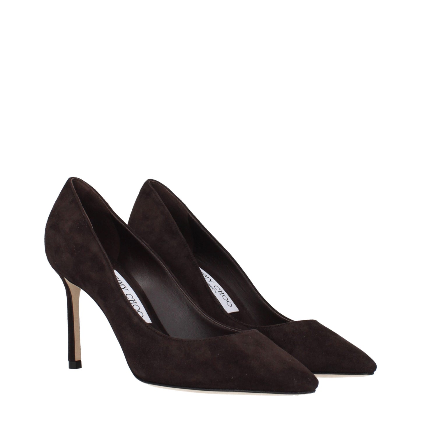 Jimmy Choo Brown Leather High Heel Pumps