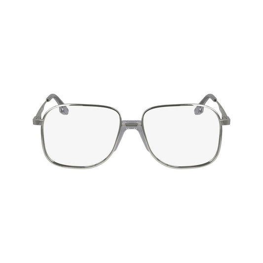 Victoria Beckham Gray Metal Glasses (Frames)