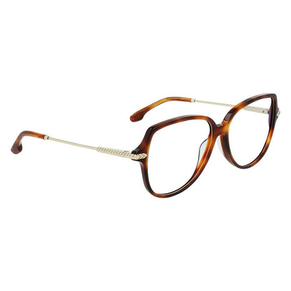 Victoria Beckham Brown Acetate Glasses (Frames)