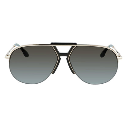 Victoria Beckham Gold Metal Sunglasses