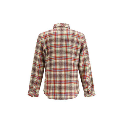God's True Cashmere Multicolor Cashmere Pattern Shirt