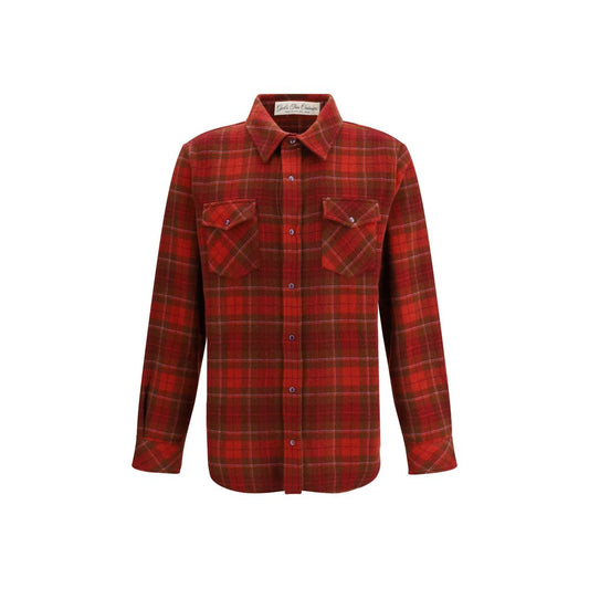 God's True Cashmere Multicolor Cashmere Pattern Shirt