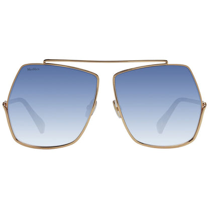 Max Mara Gold Metal Sunglasses