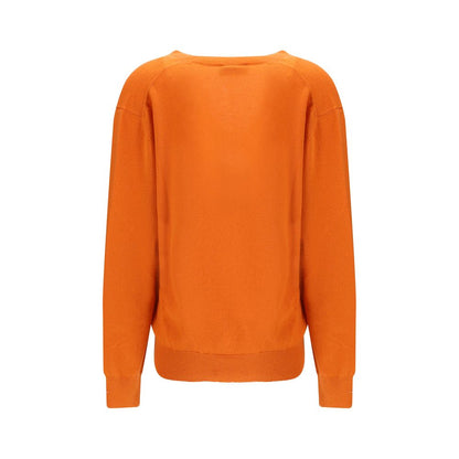 Fendi Orange Cashmere Sweatshirt