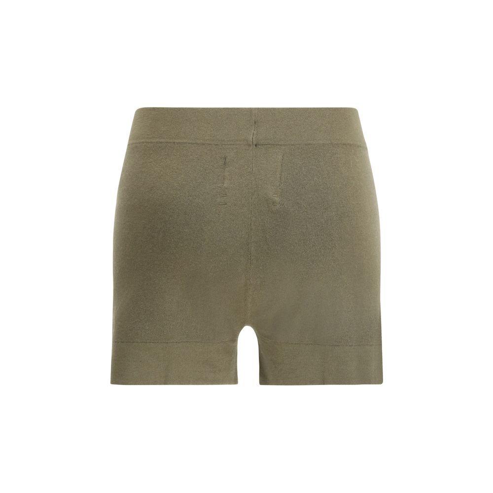 Extreme Cashmere Bicolor Cotton Shorts