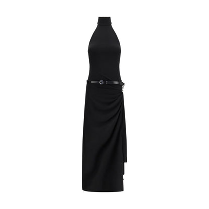 Coperni Black Polyester Cocktail Dress