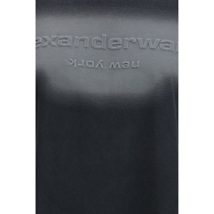 Alexander Wang Black Cotton T-Shirt