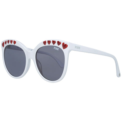 Victoria's Secret White Plastic Sunglasses