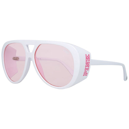 Victoria's Secret White Plastic Sunglasses