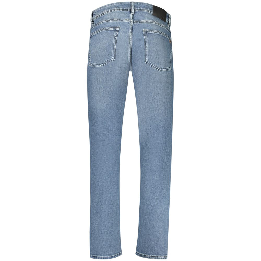 Hugo Boss Blu Cotton Men's Jeans
