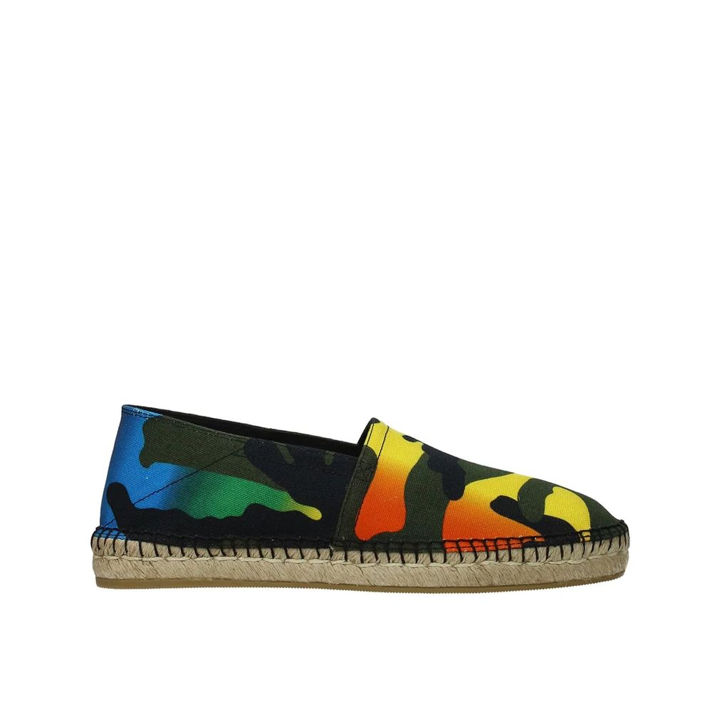 Valentino Garavani Bicolor Canvas Espadrilles