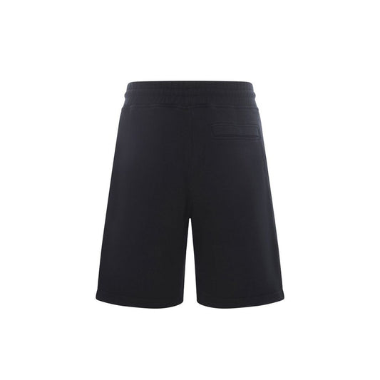 Marcelo Burlon Black Cotton Shorts