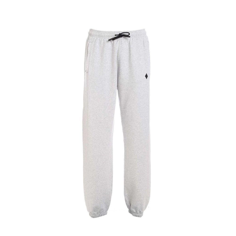 Marcelo Burlon Gray Cotton Joggers (Workout Pants)