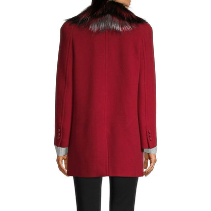 Fendi Multicolor Virgin Wool Coat