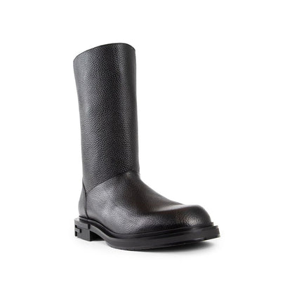 Fendi Black Calfskin Boots