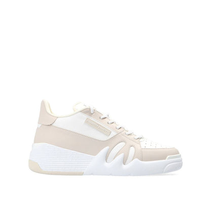 Giuseppe Zanotti White Calfskin Sneakers