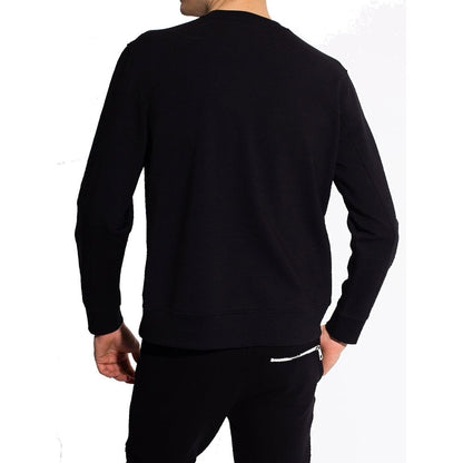 Neil Barrett Black Cotton Sweatshirt