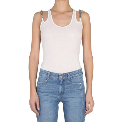 Stella McCartney White Cotton Tank Tops
