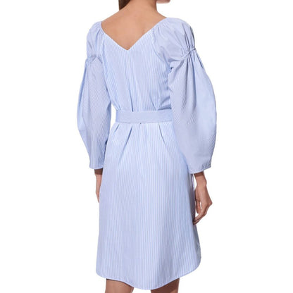 Stella McCartney Blue Cotton Casual Dress
