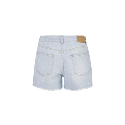 Stella McCartney Blue Denim Shorts