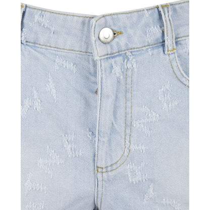 Stella McCartney Blue Denim Shorts