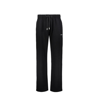 Off-White Black Cotton Athletic Pants