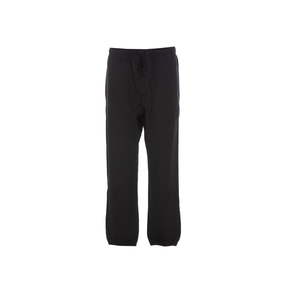 Y-3 Black Cotton Joggers (Workout Pants)