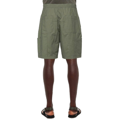 Ambush Bicolor Cotton Bermuda Shorts