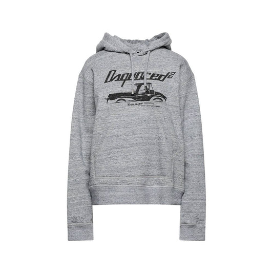 Dsquared² Gray Cotton Sweatshirt