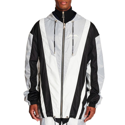 Balmain Black Polyester Shell Jacket