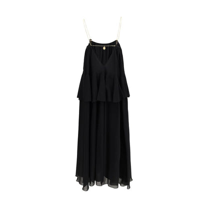 Chloé Black Silk Casual Dress