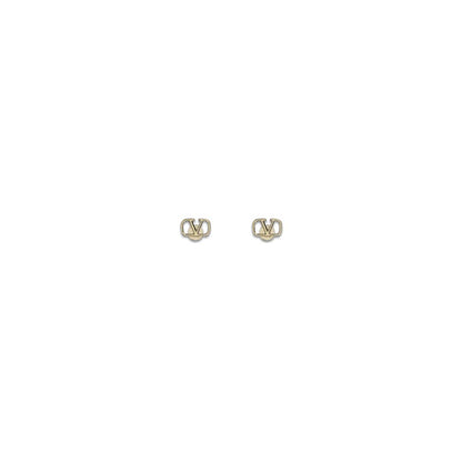 Valentino Garavani Gold Metal Earrings