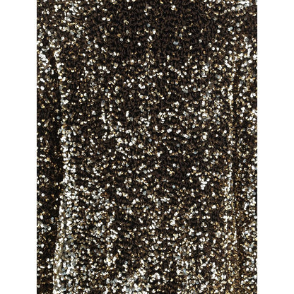 Ella Gold Polyester Clothing