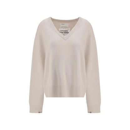 Extreme Cashmere White Cashmere Cashmere Sweater