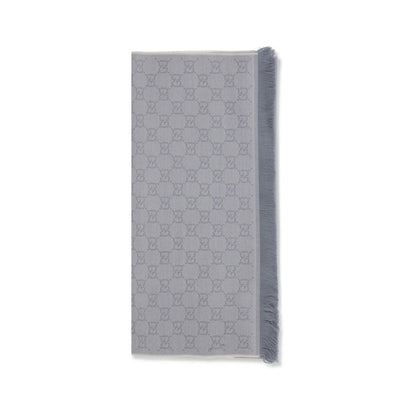 Gucci Gray Wool Scarf