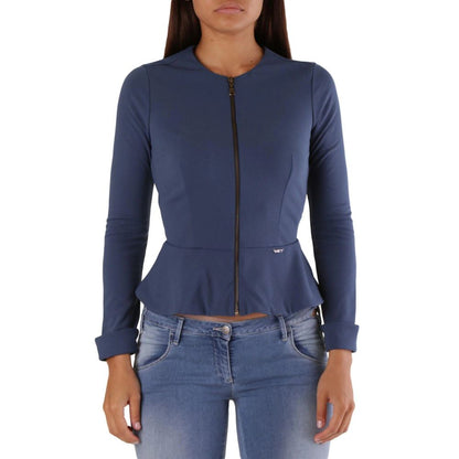 Met Blue Polyamide Shell Jacket