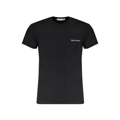Trussardi Black Cotton Men's T-Shirt