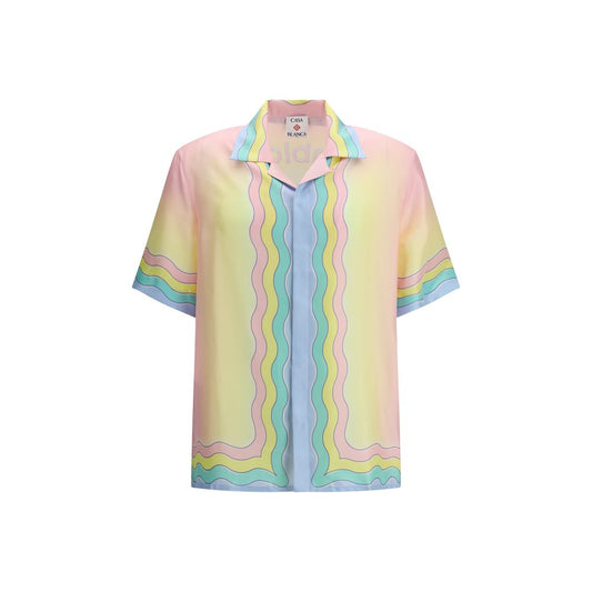 Casablanca Multicolor Silk Pattern Shirt