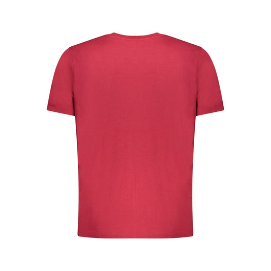 Pepe Jeans Red Cotton Men T-Shirt