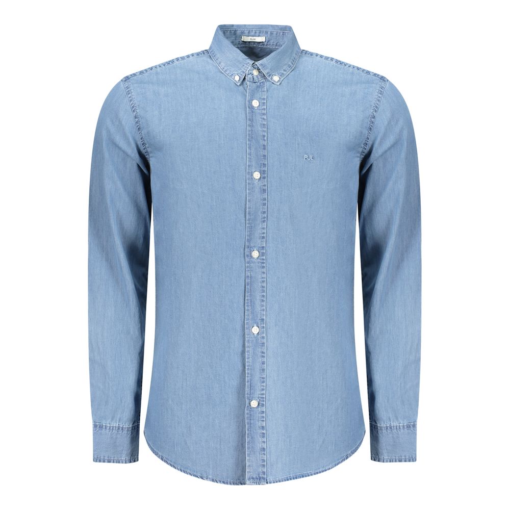 Pepe Jeans Azzurro Cotton Men Shirt