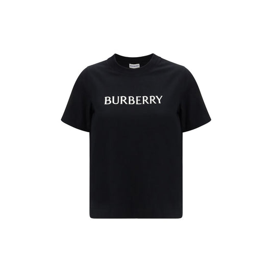 Burberry Black Cotton T-Shirt