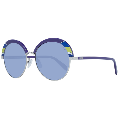 Emilio Pucci Multicolor Metal & Plastic Sunglasses