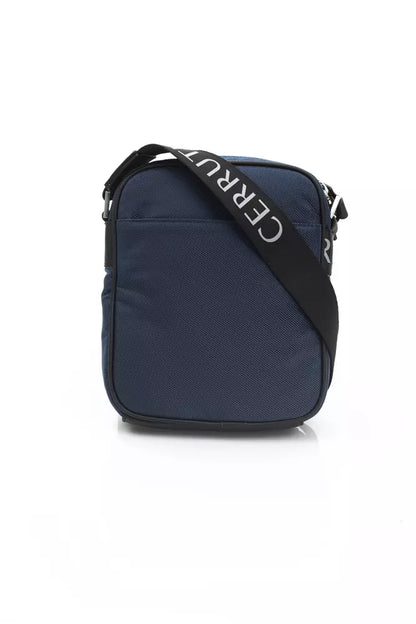 Cerruti 1881 Blue Nylon Women Crossbody Bag