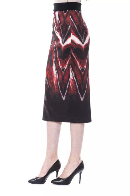 BYBLOS Multicolor Polyester Women Pencil Skirt