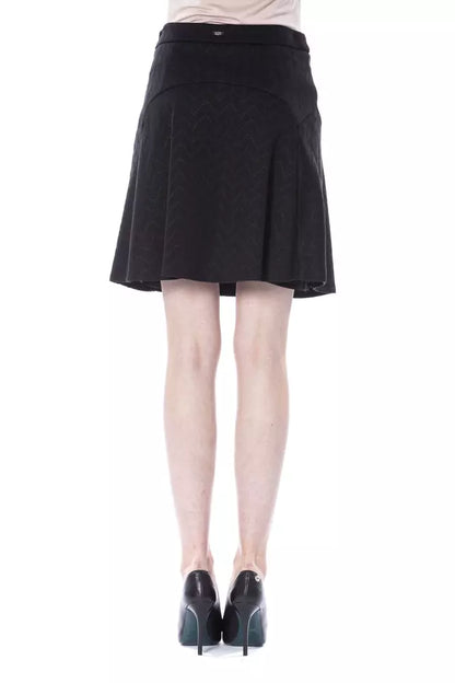 BYBLOS Black Polyester Skirt