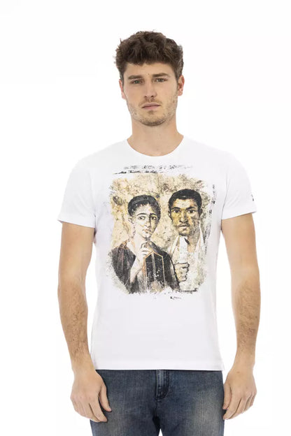 Trussardi Action White Cotton Men's T-Shirt