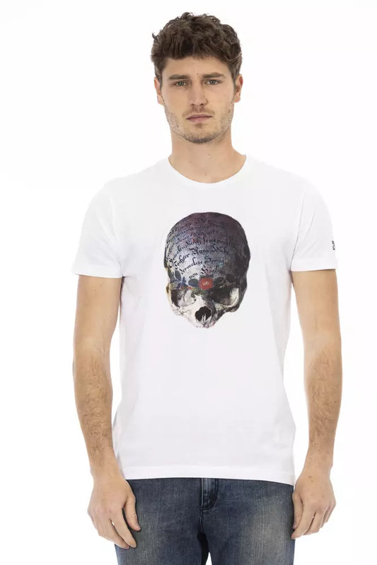 Trussardi Action White Cotton Men's T-Shirt
