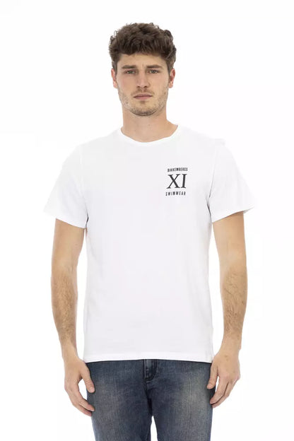Bikkembergs White Cotton T-Shirt