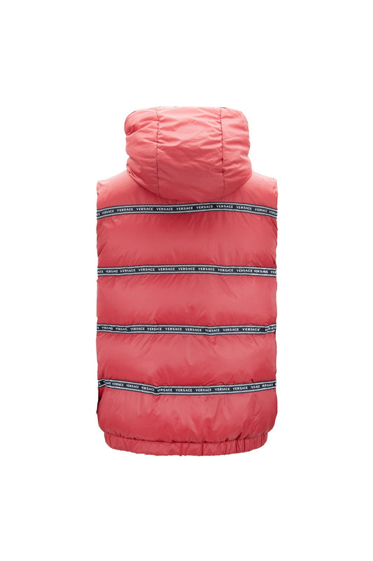 Versace Red Polyester Vest